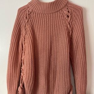Pink sweater